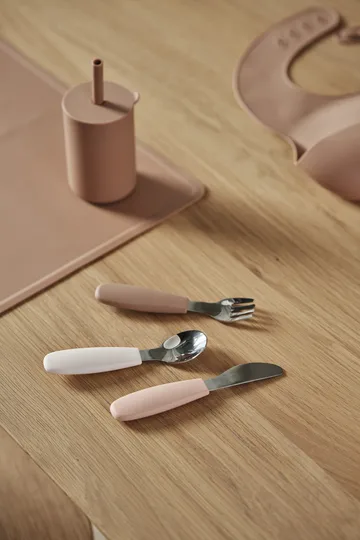Dine Σετ μαχαιροπήρουνων σιλικόνης 3 τεμαχίων - Blush - Scandi Living