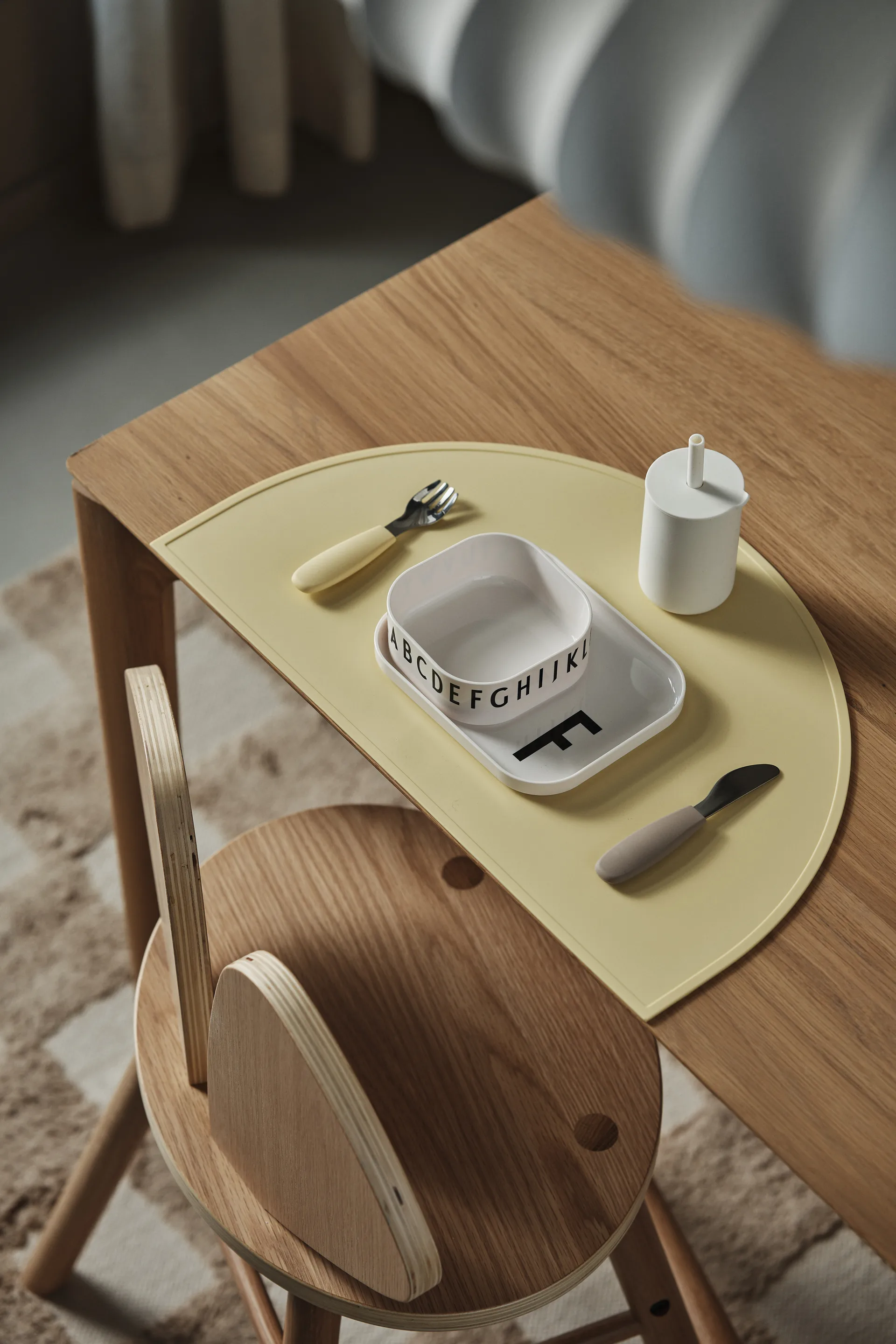 Dine Σετ μαχαιροπήρουνων σιλικόνης 3 τεμαχίων, Taupe Scandi Living