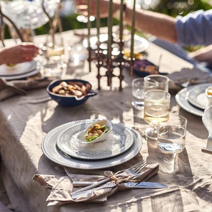 Dots πιάτο 28 cm Συσκευασία 4 τεμαχίων, γκρι Scandi Living