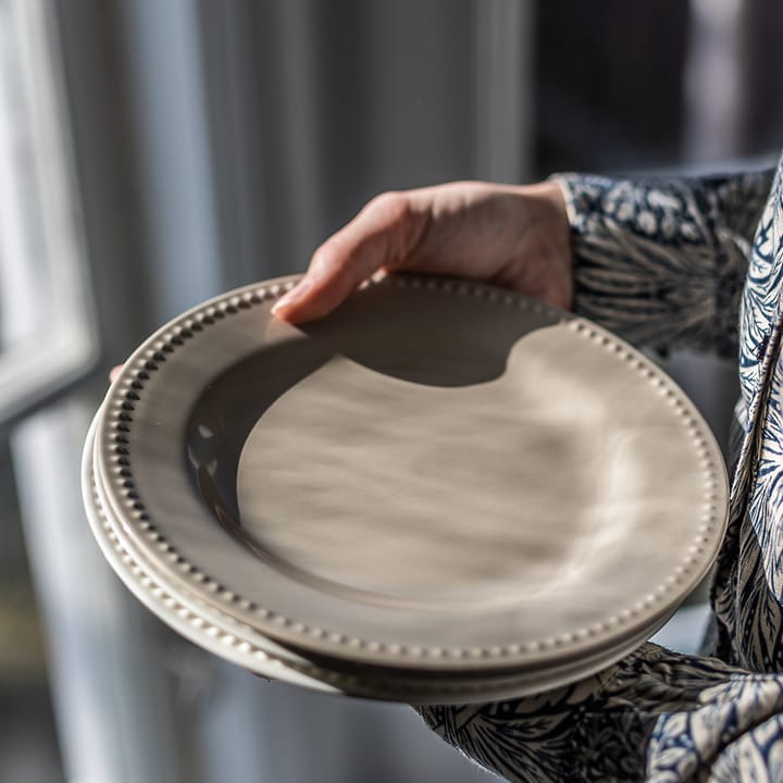 Dots πιάτο 28 cm Συσκευασία 4 τεμαχίων, μπεζ Scandi Living