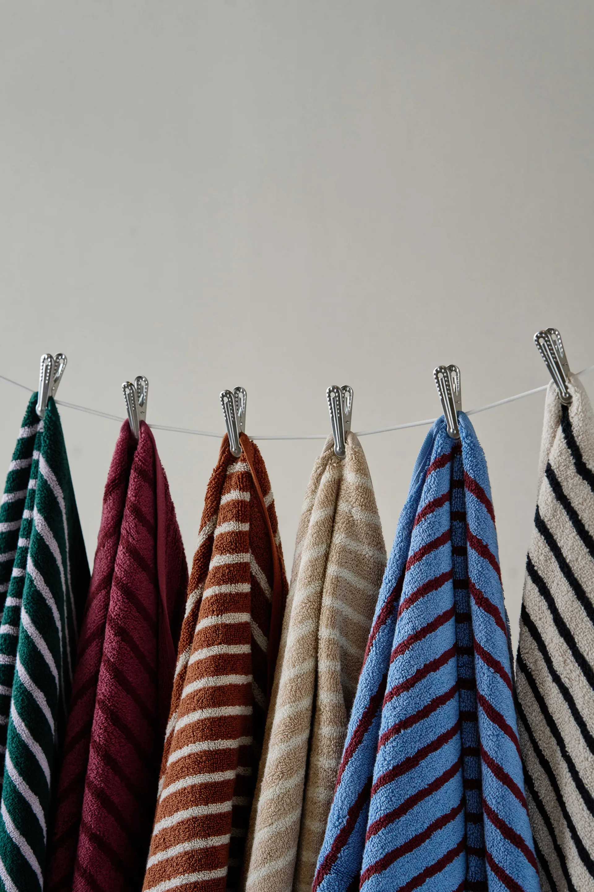 Drift πετσέτα μπάνιου 100x150 εκ., Μπεζ-λευκό Scandi Living