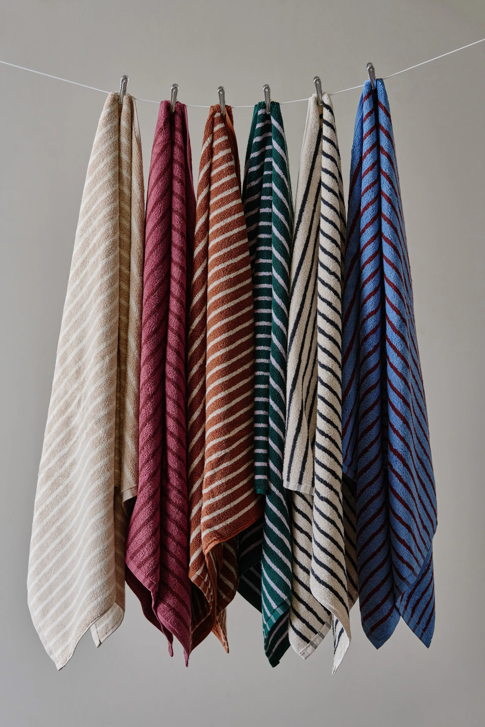 Drift πετσέτα μπάνιου 100x150 εκ., Μπεζ-λευκό Scandi Living