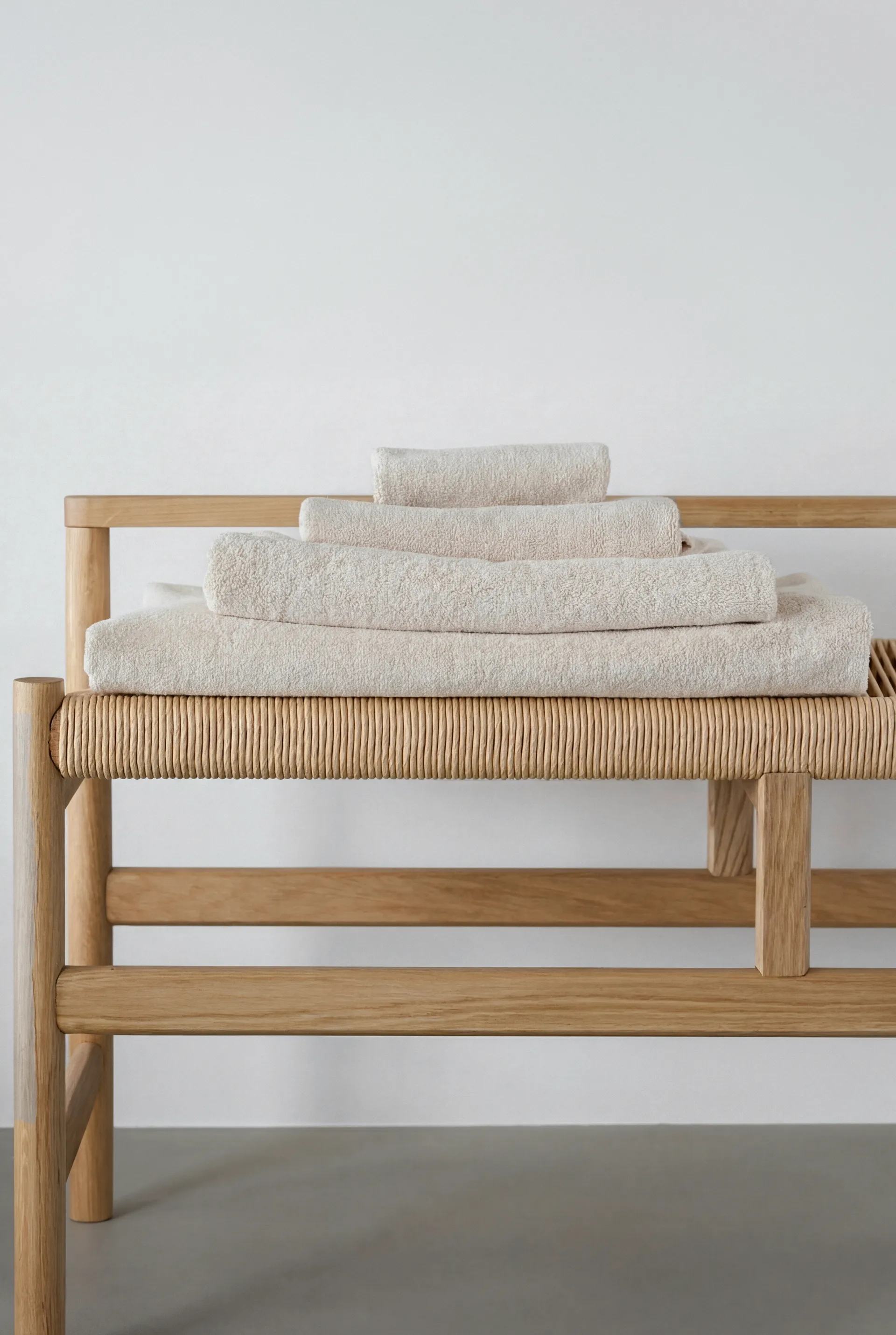 Drift πετσέτα 30x50 εκ., Άσπρο Scandi Living