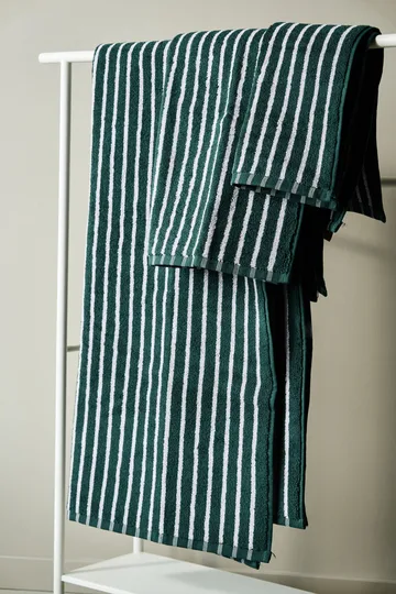 Drift σετ πετσετών 4 τεμάχια - Πράσινο-μωβ - undefined - Scandi Living