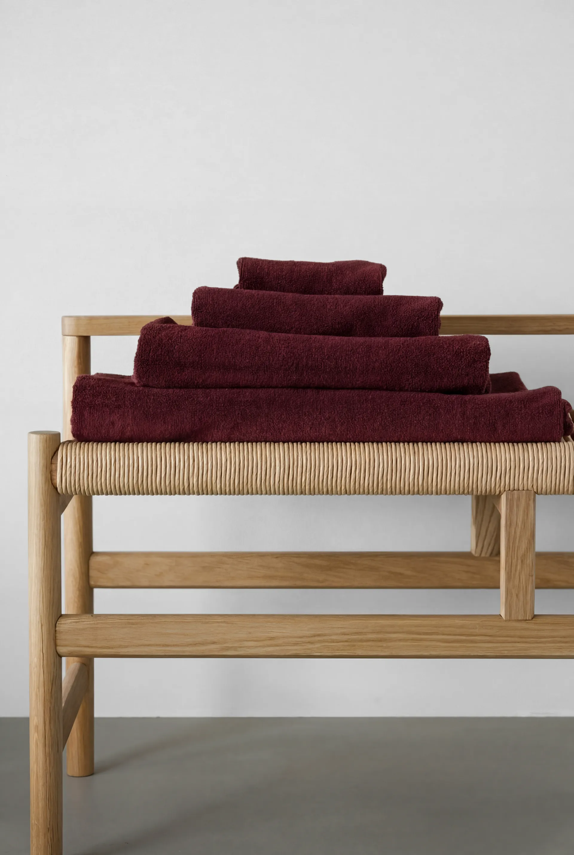Drift πετσέτα 50x70 εκ., Κόκκινο Scandi Living