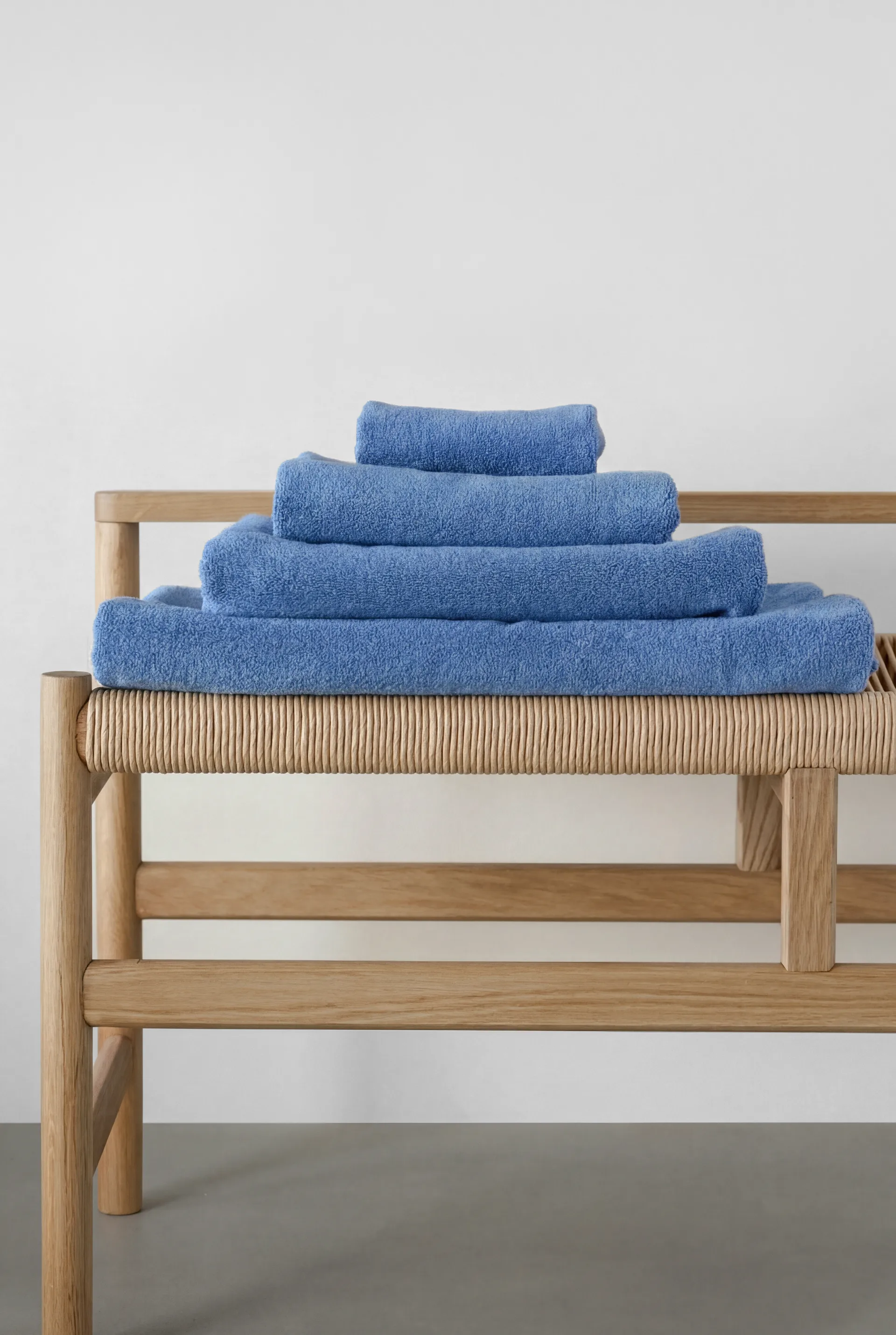 Drift πετσέτα 50x70 εκ., Μπλε Scandi Living