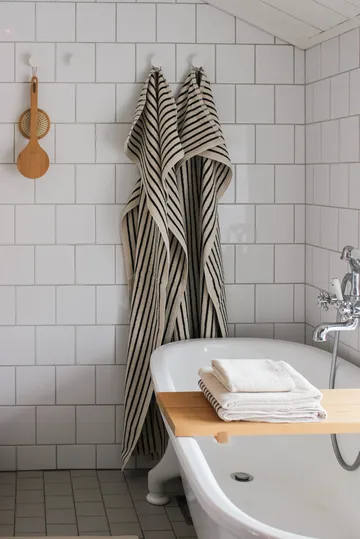 Drift πετσέτα μπάνιου 70x140 εκ. - Άσπρο - Scandi Living