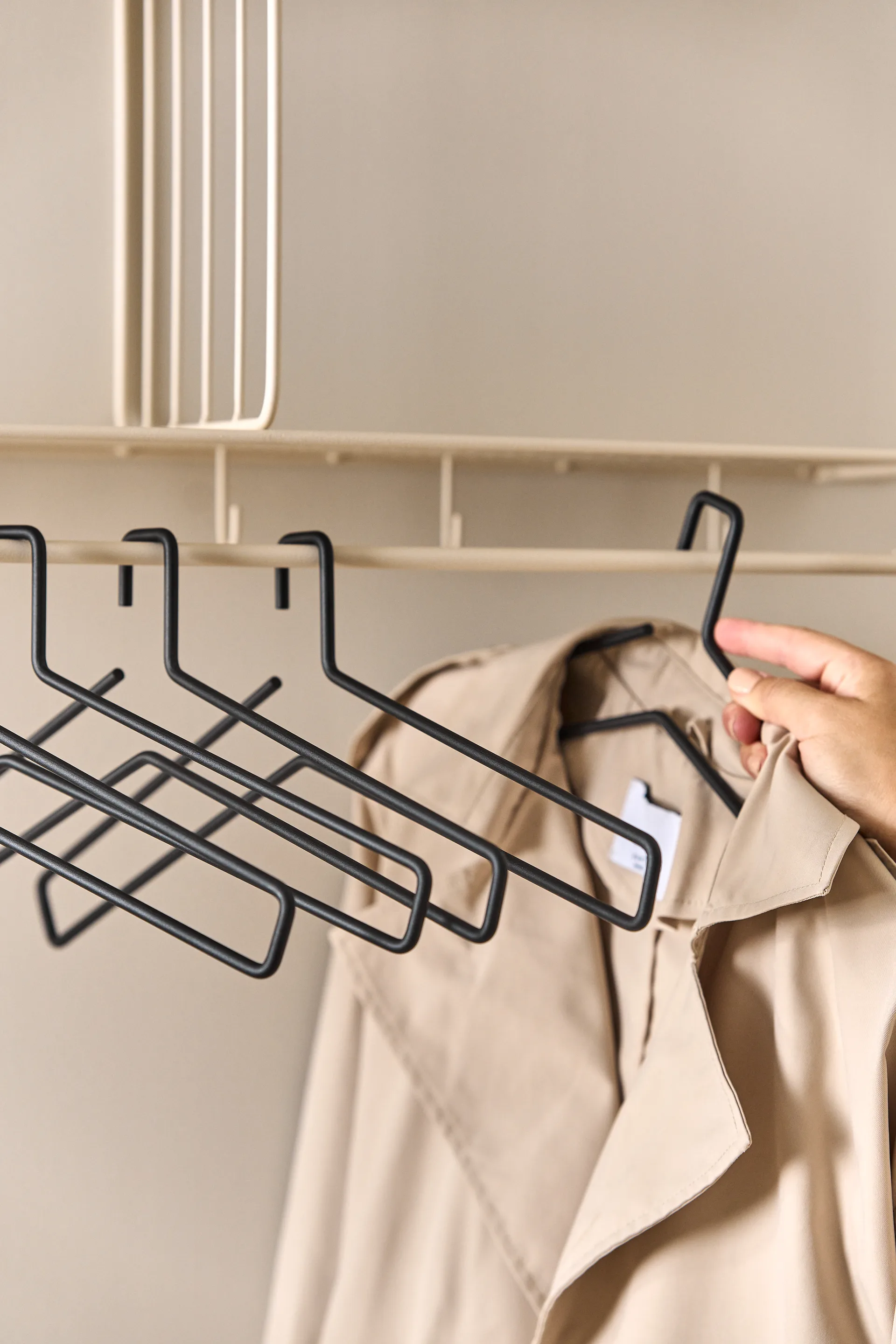 Κρεμάστρα Edge 5-pack, Black Scandi Living