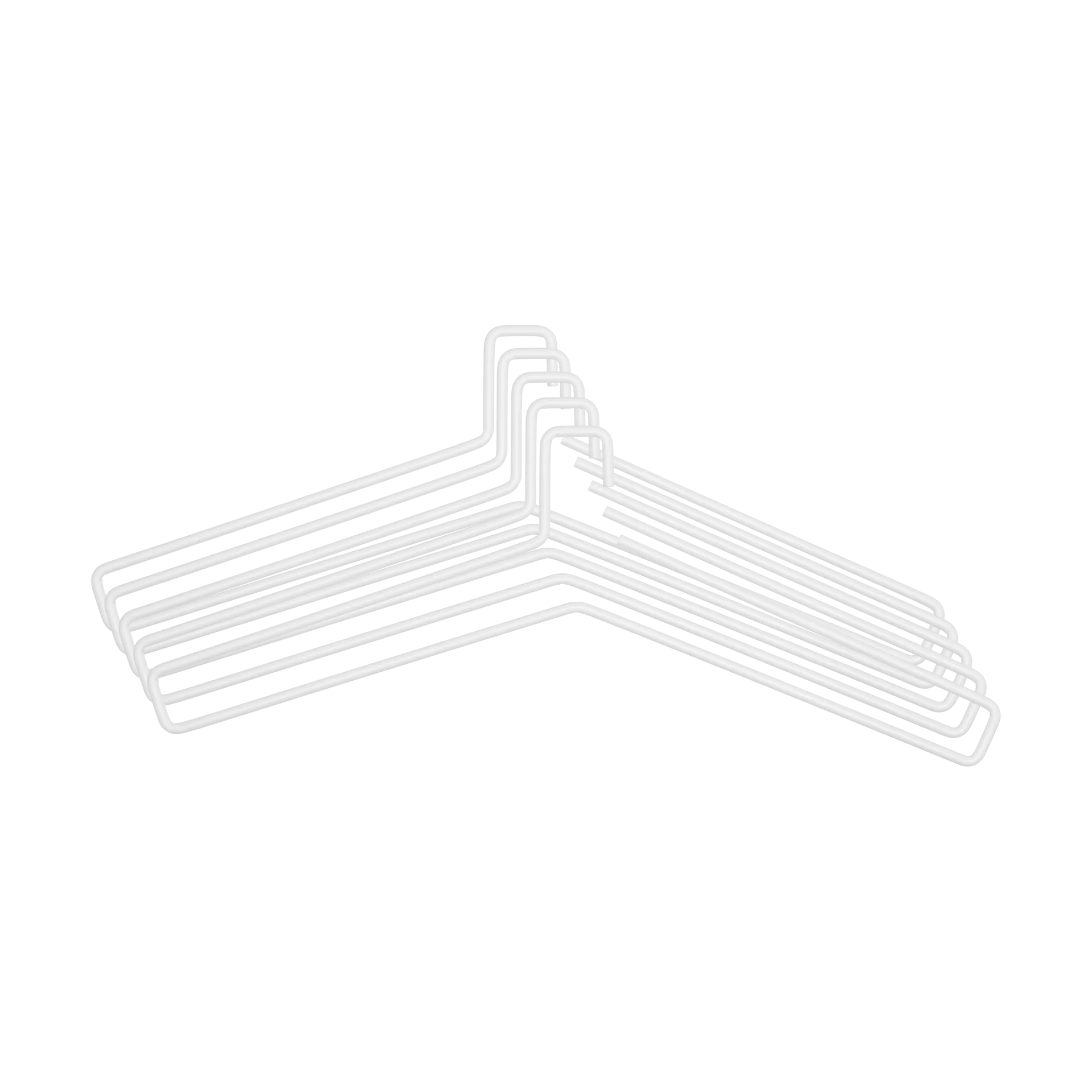 Κρεμάστρα Edge 5-pack, White Scandi Living