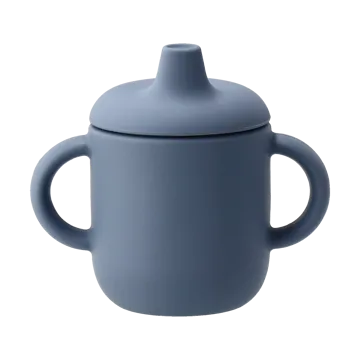 Κούπα εκμάθησης Elvie από σιλικόνη 180 ml - Blue - Scandi Living