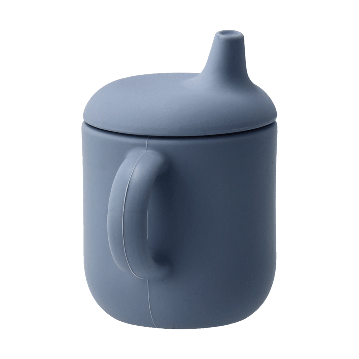 Κούπα εκμάθησης Elvie από σιλικόνη 180 ml, Blue Scandi Living