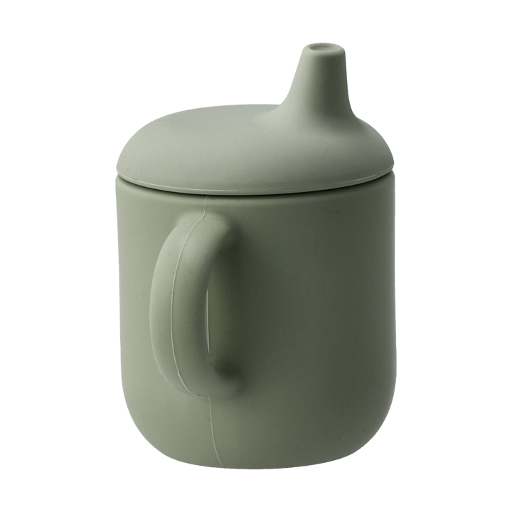 Κούπα εκμάθησης Elvie από σιλικόνη 180 ml, Green Scandi Living