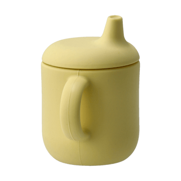 Κούπα εκμάθησης Elvie από σιλικόνη 180 ml - Lemon - Scandi Living