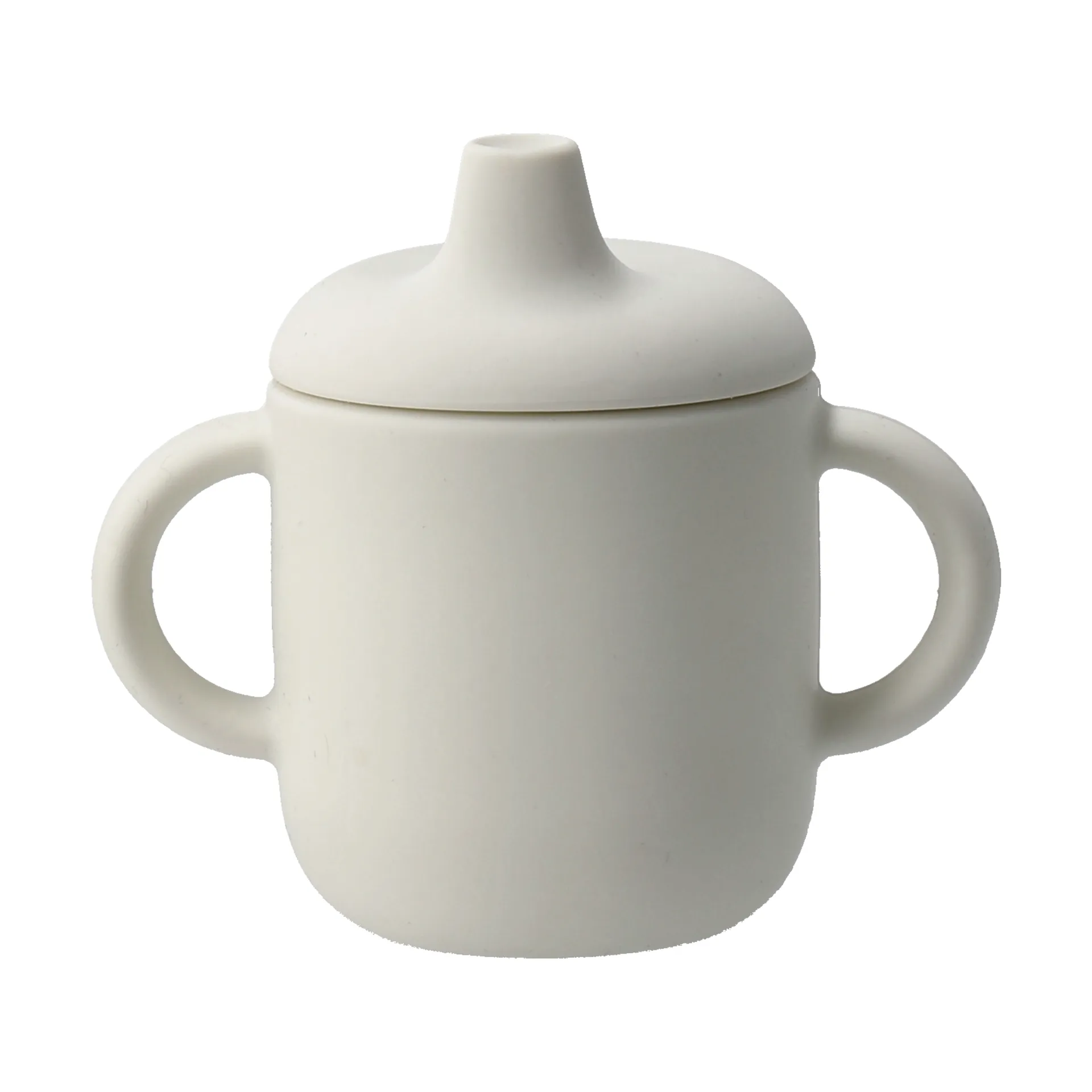 Κούπα εκμάθησης Elvie από σιλικόνη 180 ml, Vanilla Scandi Living