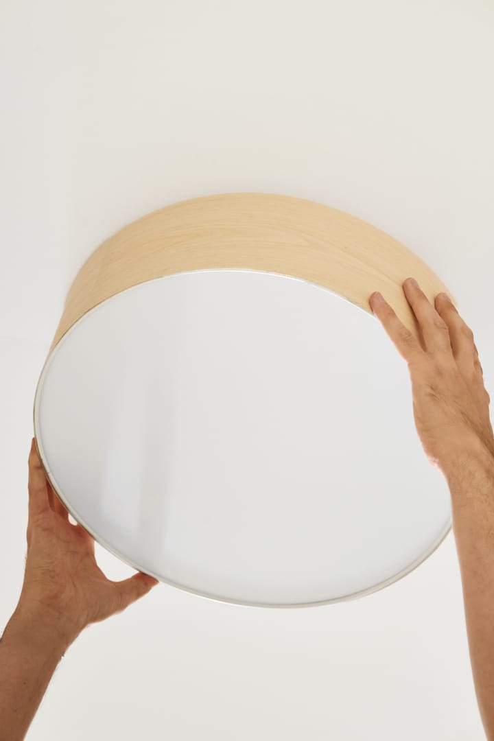 Πλαφονίερα Fair Ø30 cm, Φλαμουριά Scandi Living