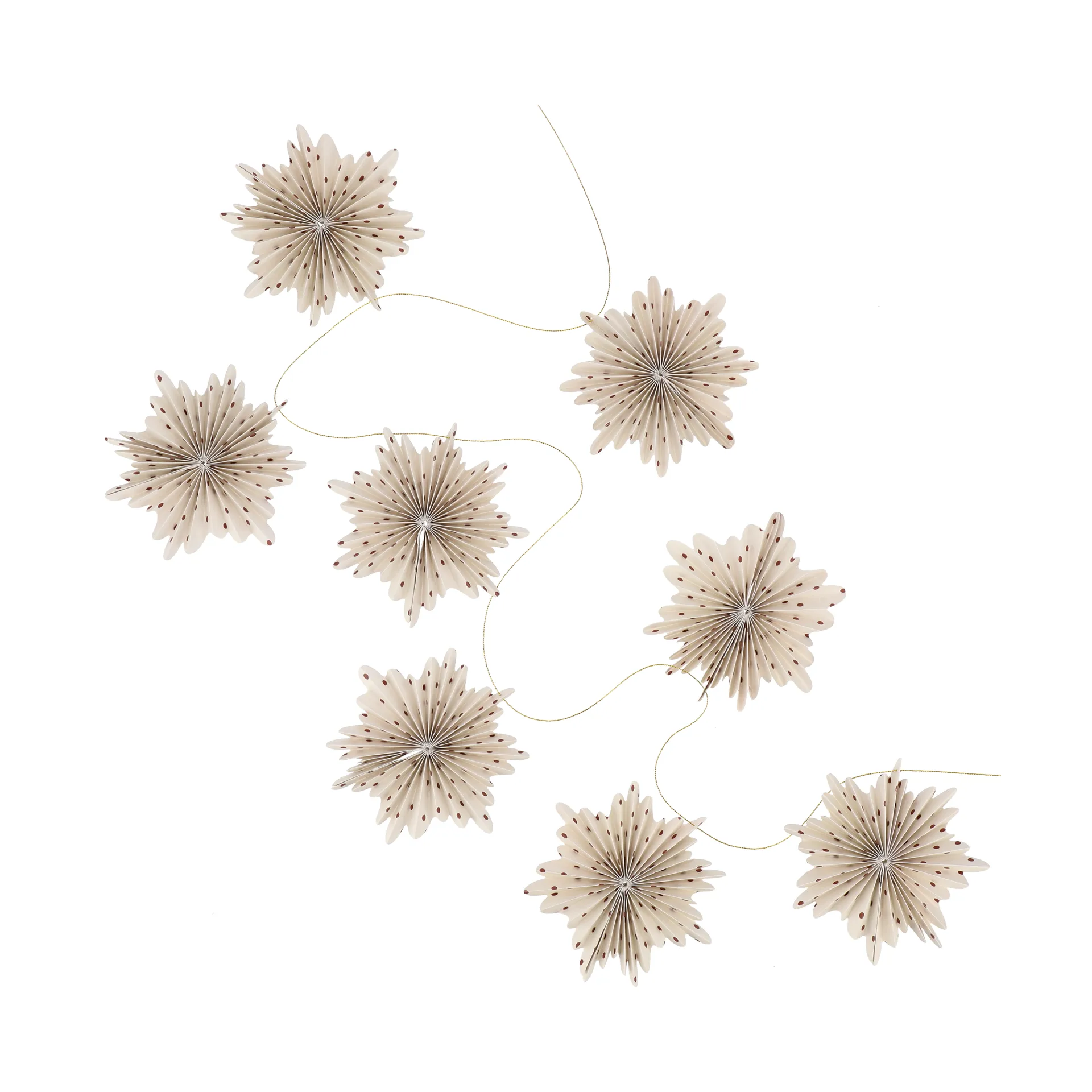 Γιορτινή γιρλάντα Festive 3 m, Κόκκινη πουά Scandi Living