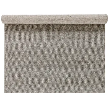 Flock μάλλινο χαλί φυσικό γκρι - 200x300 cm - Scandi Living