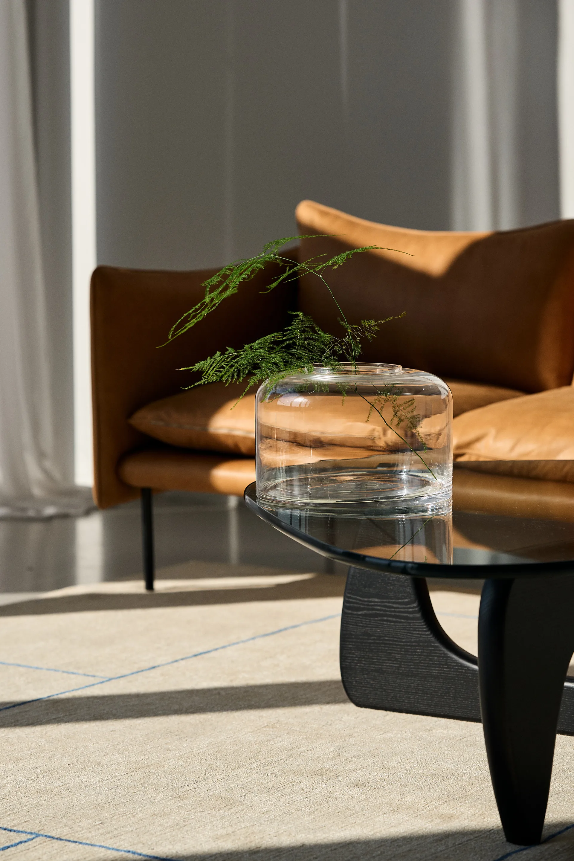 Βάζο Flourish Ø30x20 cm, Διάφανο Scandi Living