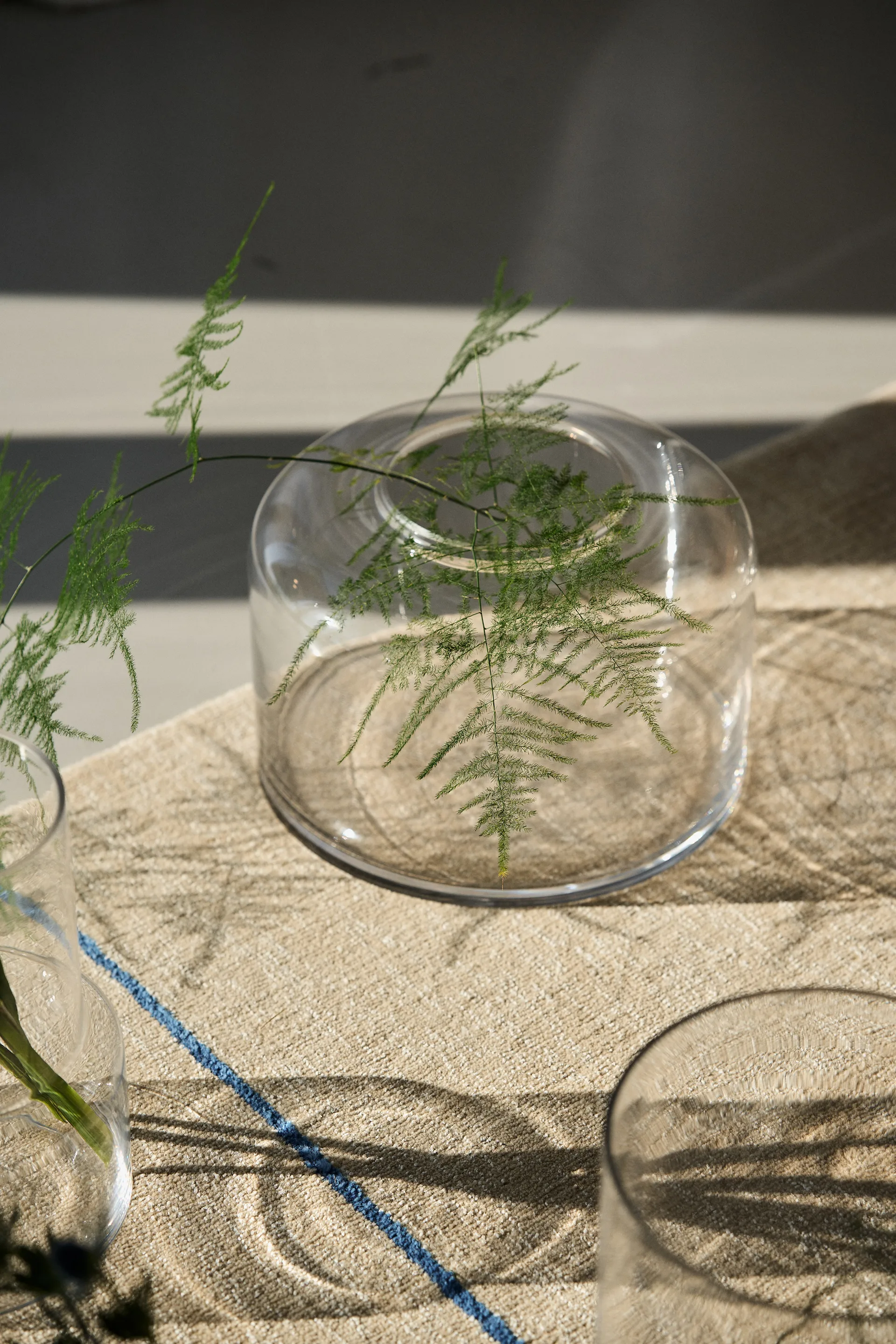 Βάζο Flourish Ø30x20 cm, Διάφανο Scandi Living