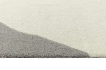Flow μάλλινο χαλί λευκό-γκρι - 170x240 cm - Scandi Living