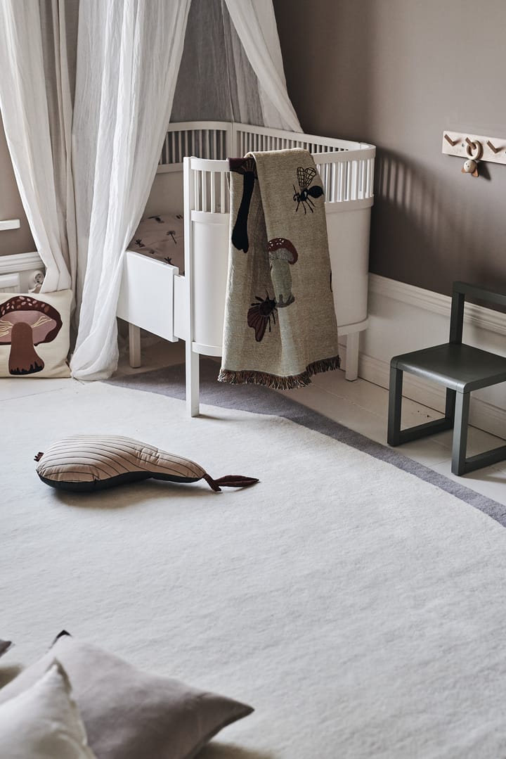 Flow μάλλινο χαλί λευκό-γκρι, 170x240 cm Scandi Living