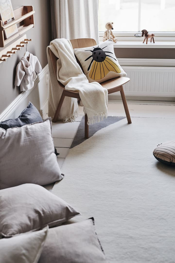 Flow μάλλινο χαλί λευκό-γκρι, 170x240 cm Scandi Living
