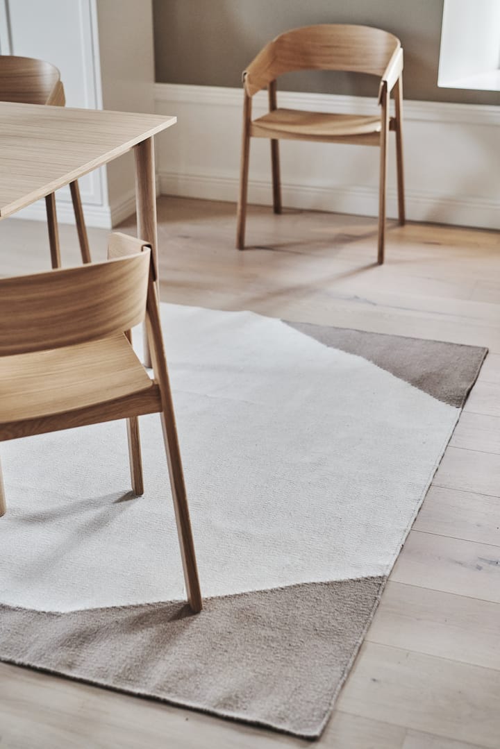 Flow kelim χαλί λευκό-μπεζ, 170x240 cm Scandi Living