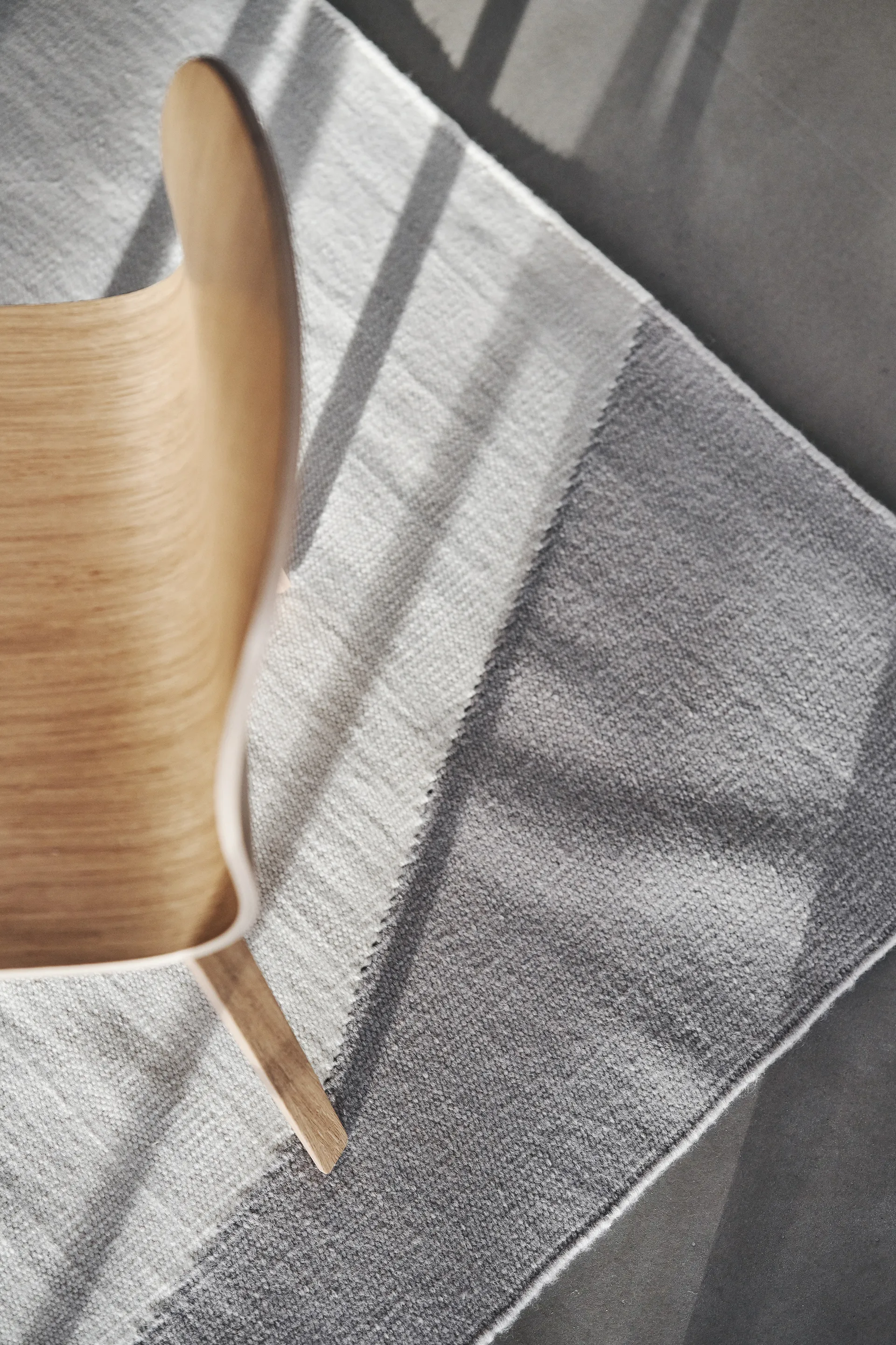 Flow kelim χαλί λευκό-γκρι , 170x240 cm Scandi Living