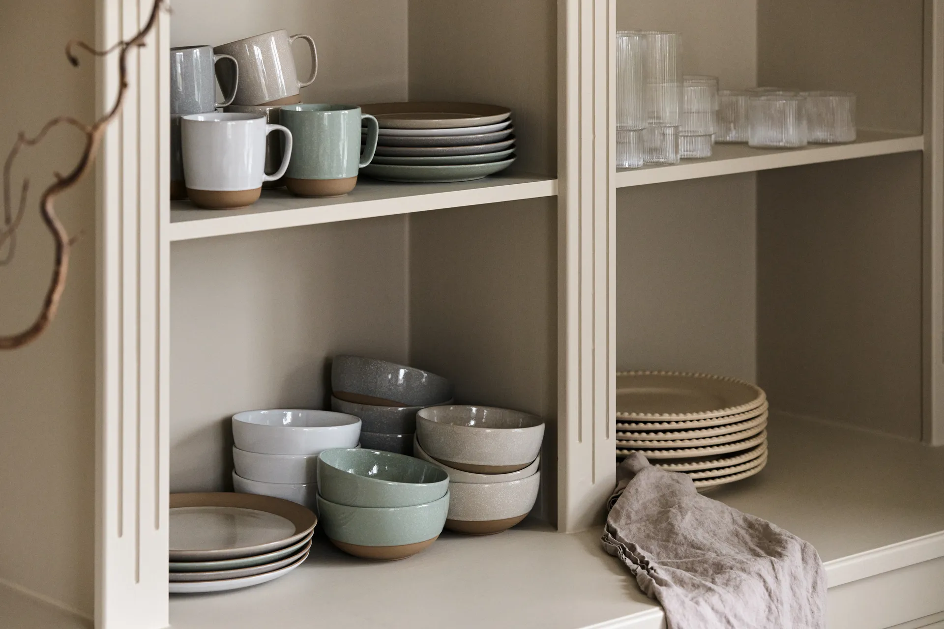 Fossil πιάτο Ø26 εκ, Beige Scandi Living