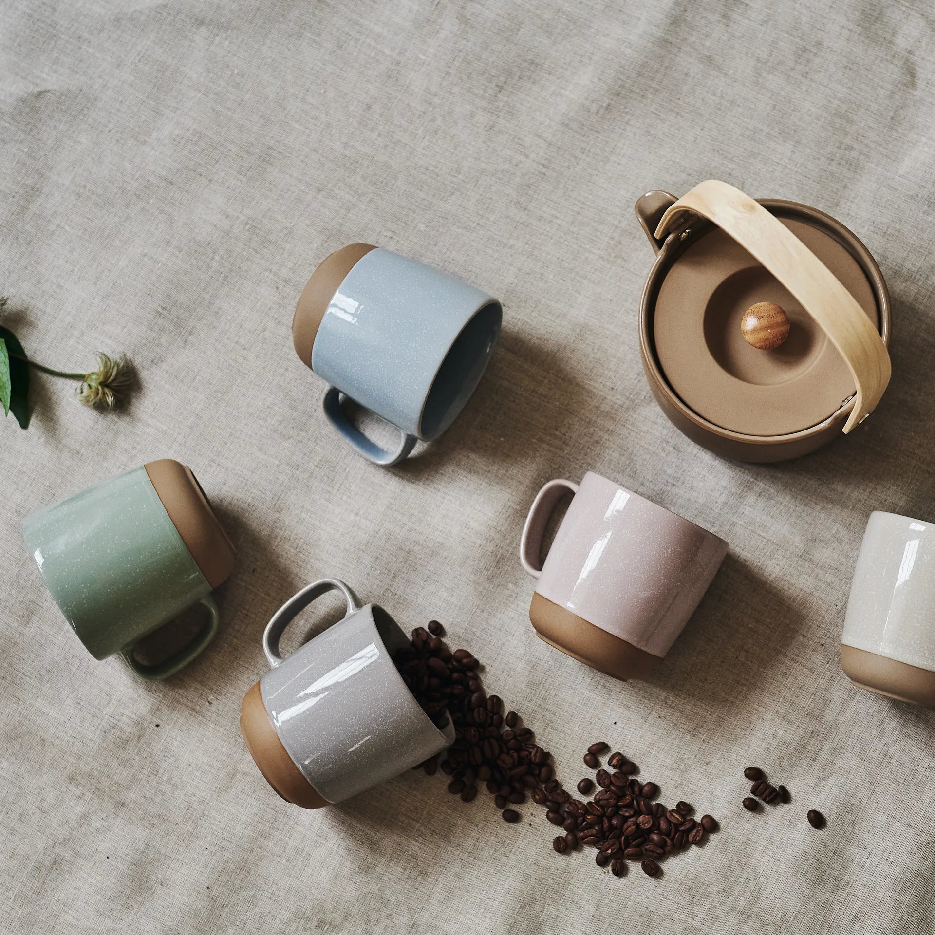 Fossil κούπα 35 cl, πράσινο Scandi Living