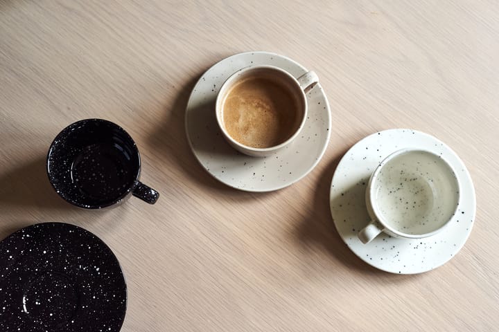 Freckle φλιτζάνι με πιατάκι 26 cl, Λευκό Scandi Living