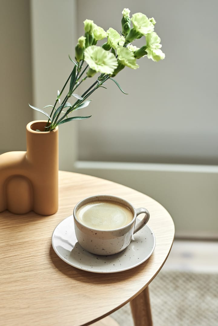 Freckle φλιτζάνι με πιατάκι 26 cl, Μπεζ Scandi Living