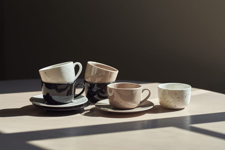 Freckle φλιτζάνι με πιατάκι 26 cl, Μπεζ Scandi Living