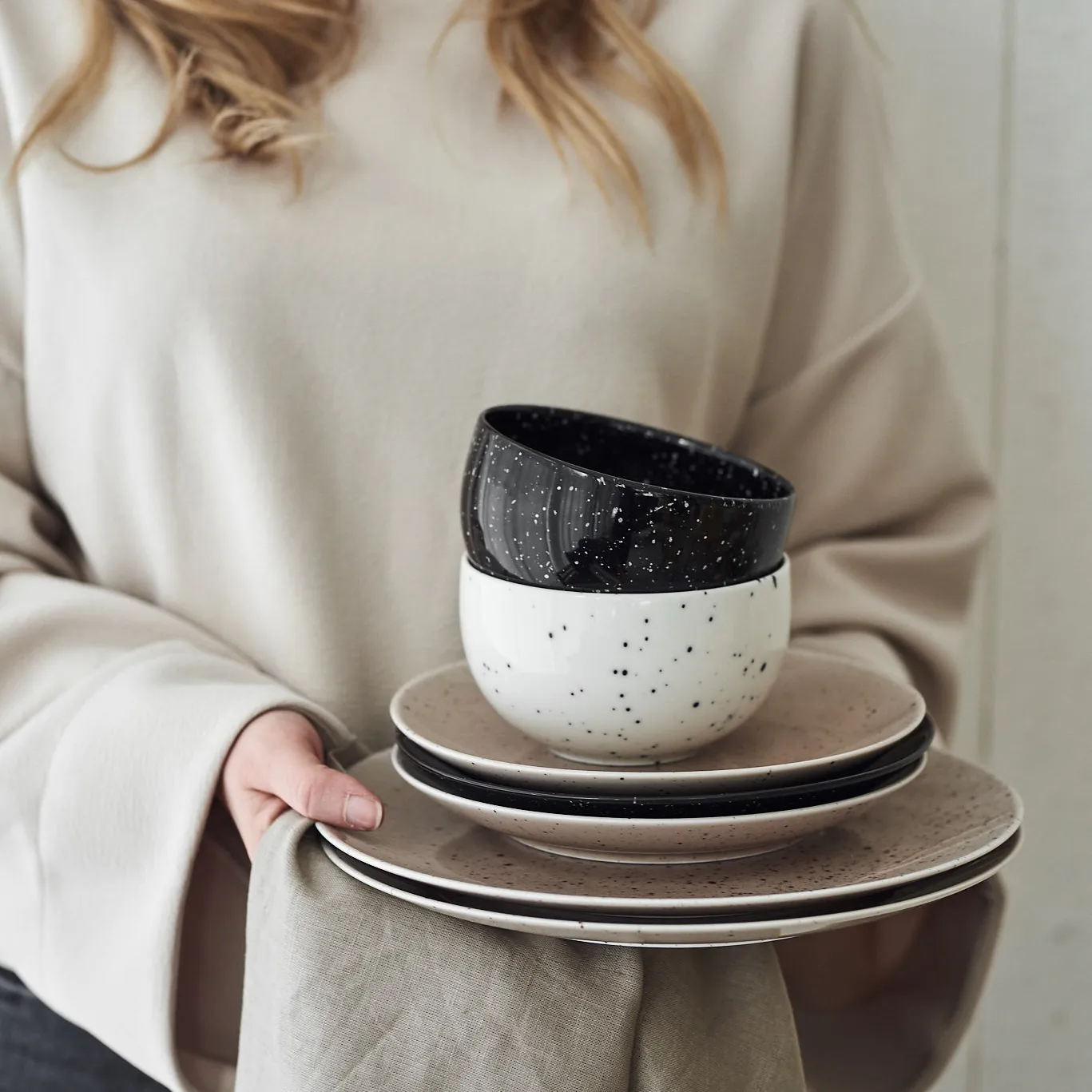 Freckle μπολ 60 cl, λευκό Scandi Living