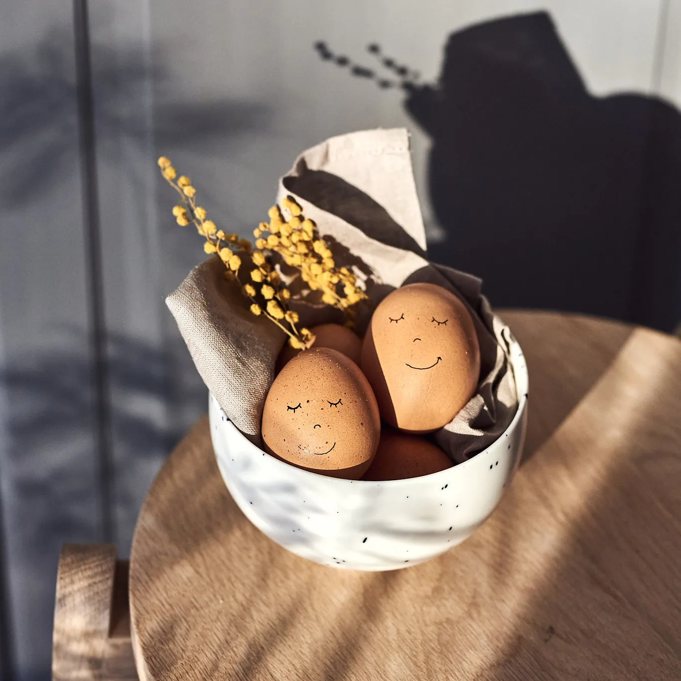 Freckle μπολ 60 cl, λευκό Scandi Living