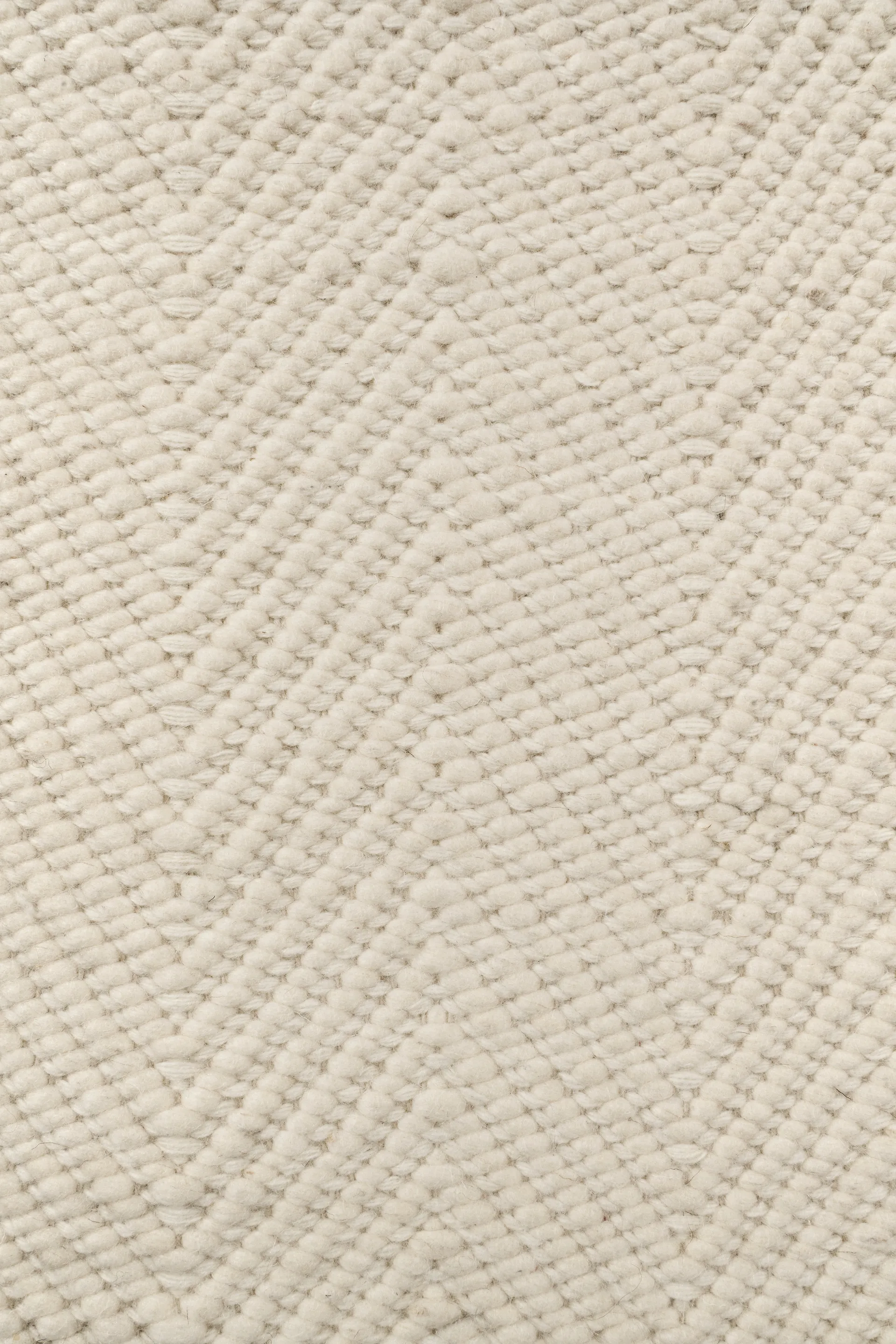 Furrow μάλλινο χαλί φυσικό λευκό, 80x240 cm Scandi Living