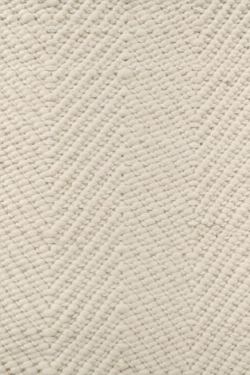 Furrow μάλλινο χαλί φυσικό λευκό - 80x240 cm - Scandi Living