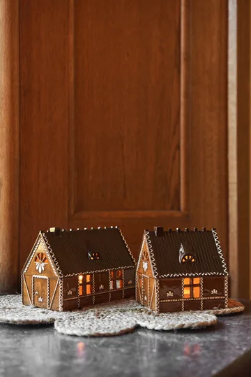 Σπιτάκι κεριών Ginger bread - 18 cm - Scandi Living