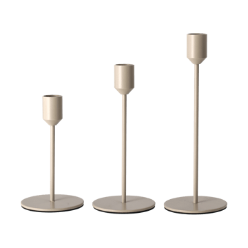 Κηροπήγιο Glare 18 cm - Γκρίζο - Scandi Living