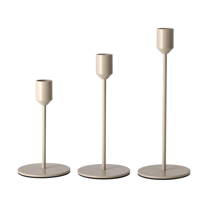 Κηροπήγιο Glare 22 cm, Γκρίζο Scandi Living