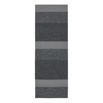 Granite μάλλινο χαλί σκούρο γκρι - 80x240 cm - Scandi Living