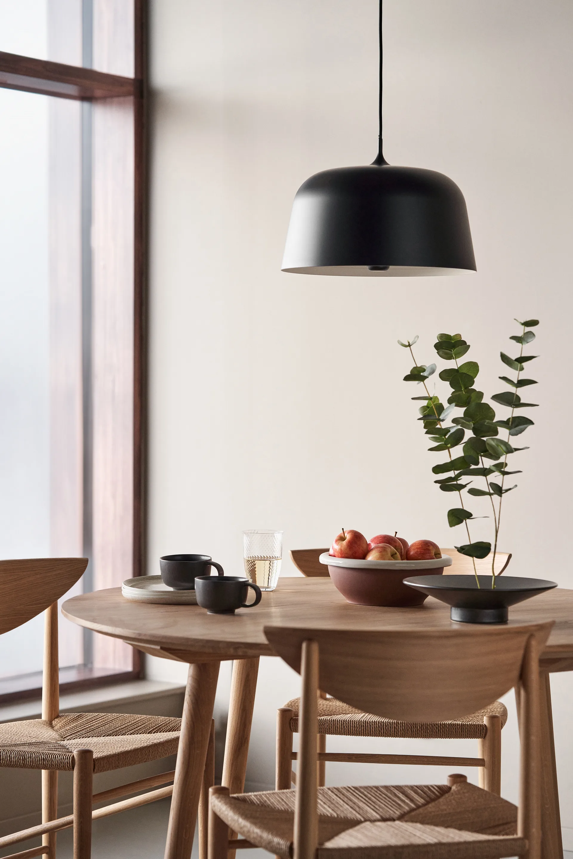 Halo φωτιστικό οροφής Ø38 cm, Black Scandi Living