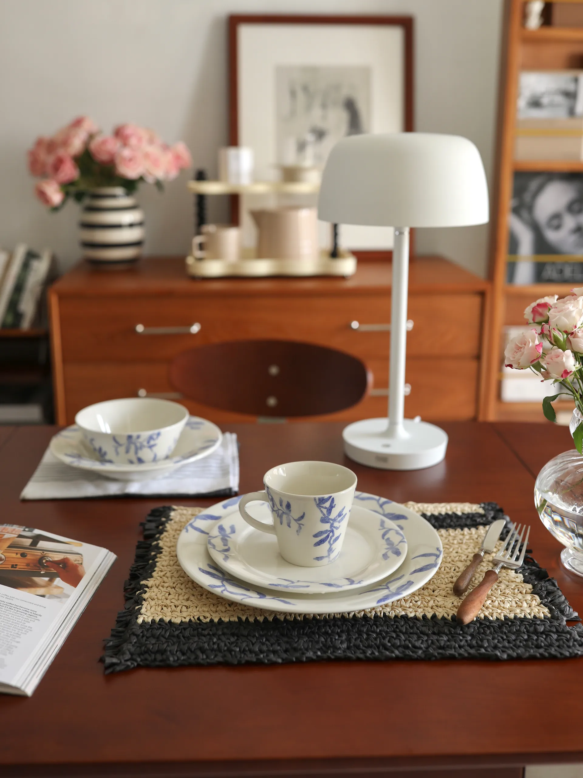 Halo επιτραπέζιο φωτιστικό 45,5 cm, White Scandi Living