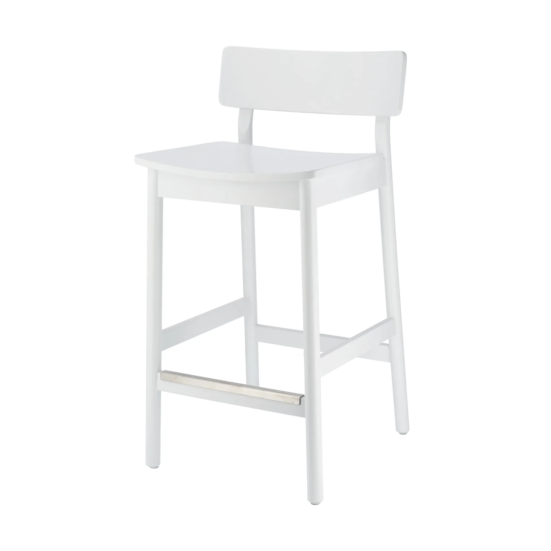 Horizon σκαμπό μπαρ 67 cm, White Scandi Living