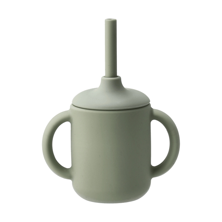 Κούπα Idun με καλαμάκι σιλικόνης 120 ml - Green - Scandi Living