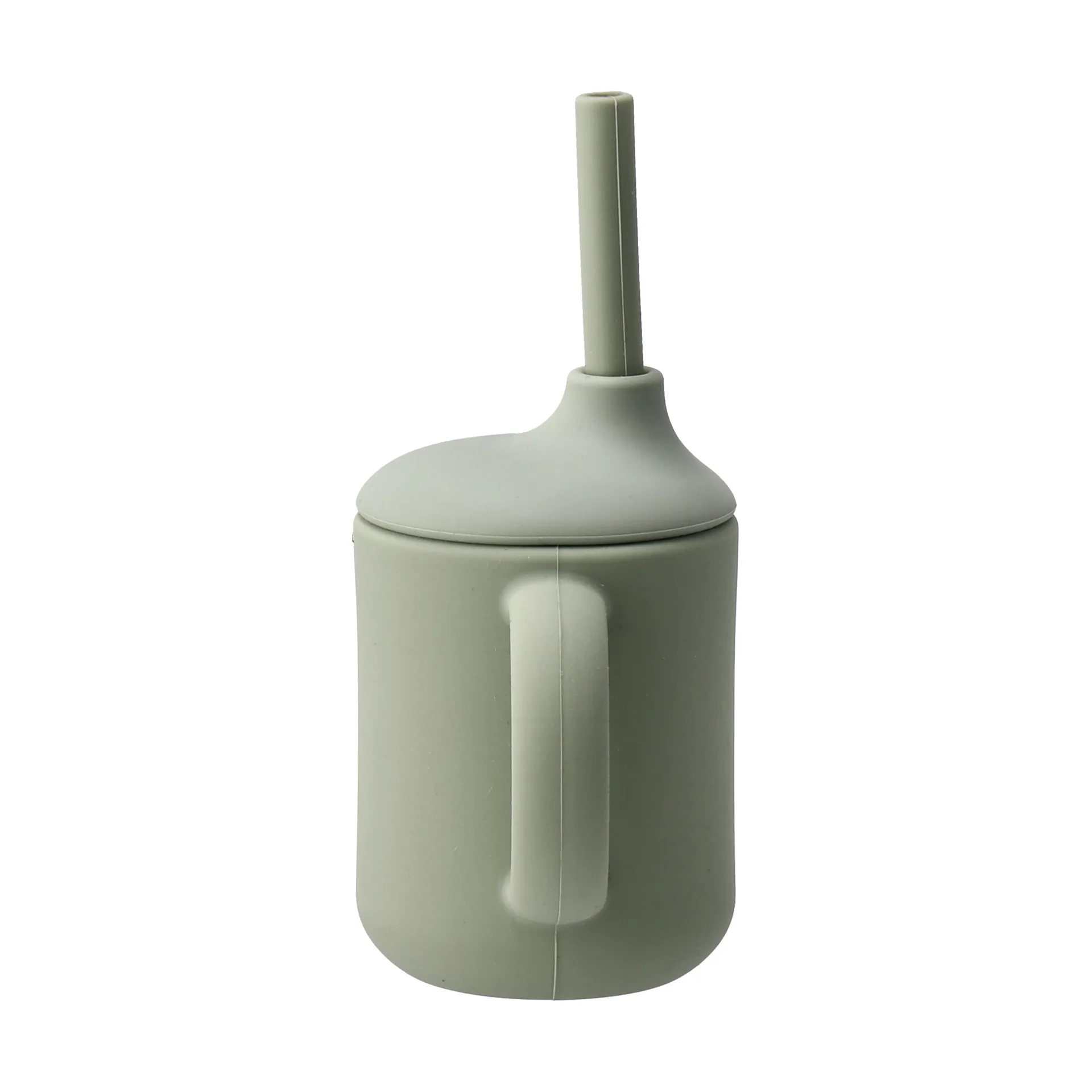 Κούπα Idun με καλαμάκι σιλικόνης 120 ml, Green Scandi Living