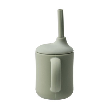 Κούπα Idun με καλαμάκι σιλικόνης 120 ml - Green - Scandi Living