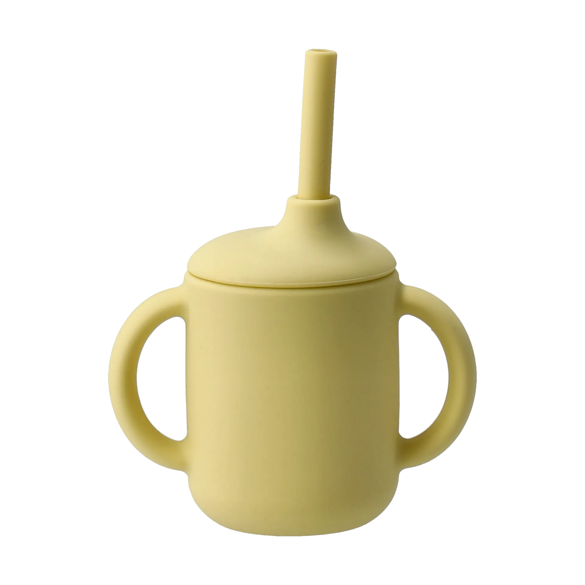 Κούπα Idun με καλαμάκι σιλικόνης 120 ml, Lemon Scandi Living
