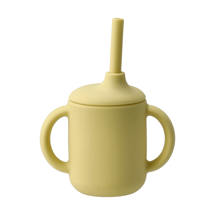 Κούπα Idun με καλαμάκι σιλικόνης 120 ml - Lemon - Scandi Living