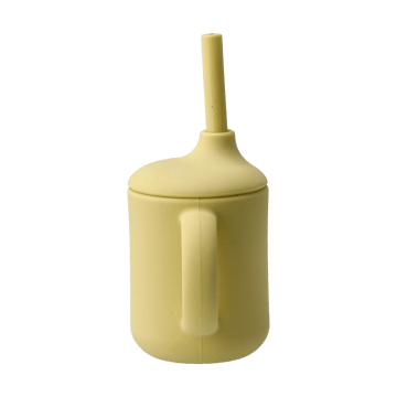 Κούπα Idun με καλαμάκι σιλικόνης 120 ml - Lemon - Scandi Living
